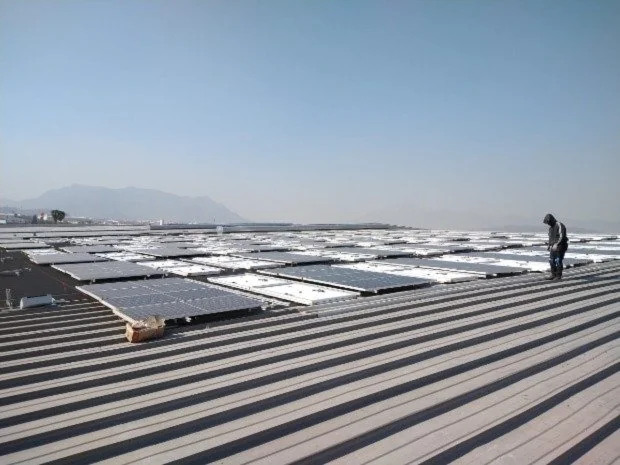 Instalación solar industrial de Solardec, fotografía 5